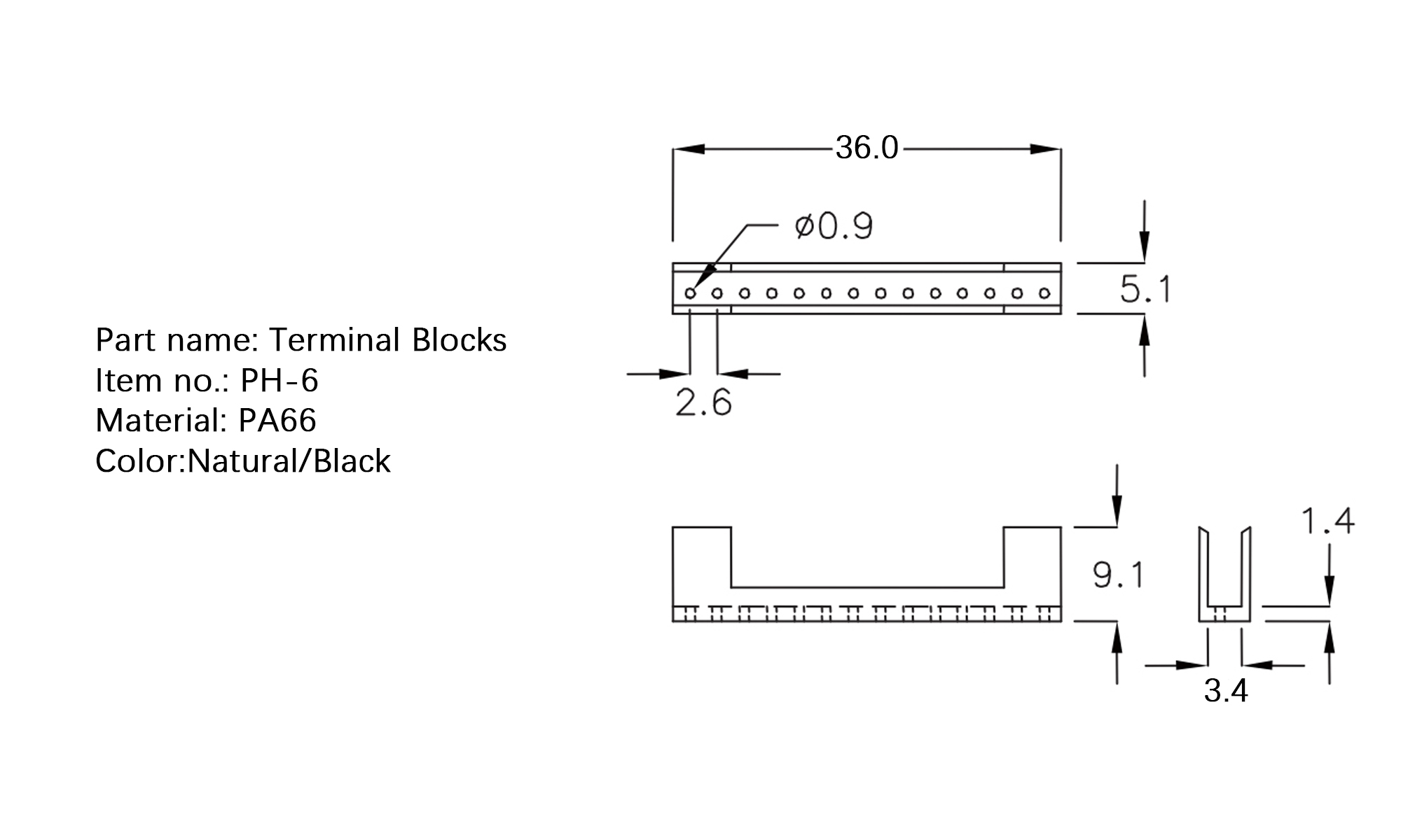 Terminal Blocks PH-6